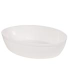 Travessa de plástico oval marmorizado 2 litros Plasutil ref. 16377