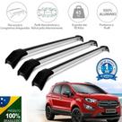 Travessa de Teto Mod Original Ford Ecosport 2013 em Diante Prata - 3 Travessas