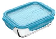 Travessa de vidro 1 Litro com tampa Premiaglass (Borossilicato) Tupperware