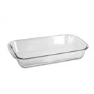 Travessa de vidro borossilicato retangular 3450ml grande transparente cozinha assadeira tigela sem tampa de forno lasanh