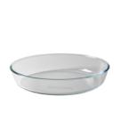 Travessa De Vidro Oval Grande 2Litros Assadeira Servir Elite Travessa De Vidro Oval Grande 2Litros Assadeira Servir Elite