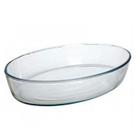 Travessa de Vidro Temperado Oval Borossilicato 1,55L Ecos Travessa de Vidro Temperado Oval Borossilicato 1,55L Ecos