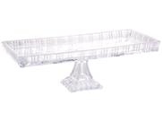 Travessa Dragon com Pé de Cristal 34cm - Lyor