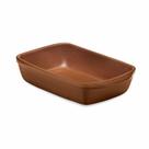 Travessa em Cerâmica Retangular para Feijoada 24,5 cm 635 ml Oxford