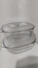 Travessa em policarbonato kit com 2 Tupperware original