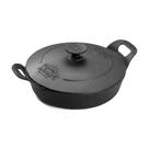 Travessa Estilo Redonda Tampa Ferro Panela Mineira 18cm 0,9L