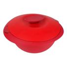 Travessa Mágica Multifuncional Tupperware 1,6 Litros - Vermelho
