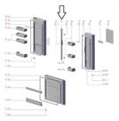 Travessa Movel Completa Refrigerador Electrolux A01321409