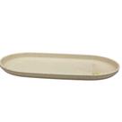 Travessa Oval Bambu PP Lines Bege 30,5cm 220838 Lyor