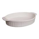 Travessa oval de ceramica sandy 30,5 cm - hauskraft