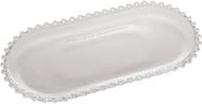 Travessa Oval de Cristal WOLFF Pearl 30cm - Elegância e Versatilidade na Mesa Travessa Oval de Cristal WOLFF Pearl 30cm - Elegância e Versatilidade na Mesa