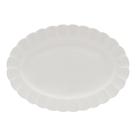 Travessa Oval Em Porcelana Flora 41,5x29,5cm Oxford Camélia