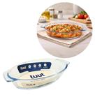 Travessa Oval em Vidro Borossilicato Premium com Alças 640ml Forno e Micro-ondas Travessa Oval em Vidro Borossilicato Premium com Alças 640ml Forno e Micro-ondas