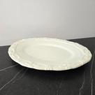 Travessa Oval Grande Rasa Colonial Borda Relevo Travessa Oval Grande Rasa Colonial Borda Relevo