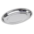 Travessa Oval Inox Funda Porções Parmegiana Arroz 25 cm