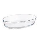 Travessa Oval Lasanheira Assadeira Forno 3000ml Transparente Travessa Oval Lasanheira Assadeira Forno 3000ml Transparente