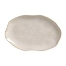 Travessa Oval Rasa Média Bio Latte 30 x 20Cm Porto Brasil