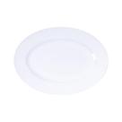 Travessa Oval Tramontina Maria Augusta Em Porcelana 32x25 Cm