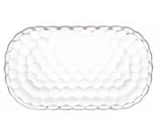 Travessa Petisqueira De Cristal Bubble 21x12x2 cm Lyor