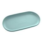 Travessa Porcelana Oval Nordica Menta Matt 30x17x3cm