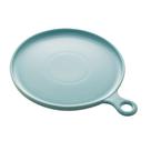 Travessa Porcelana Redonda Nordica Menta 26 x 2,5cm