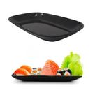 Travessa Prato Melamina Oval 20cm Sushi Restaurante Oriental
