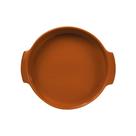 Travessa Redonda Em Porcelana Assar E Servir 25x5cm Germer