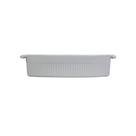 Travessa Refratária Oval P 25,5 cm Branca 1,1 L Porcelana