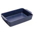 Travessa Refratário Cerâmica Wolff Mist Azul Matte 36x22,5cm Assadeira Retangular com Alças Travessa Refratário Cerâmica Wolff Mist Azul Matte 36x22,5cm Assadeira Retangular com Alças