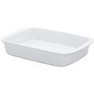 Travessa Refratário Tango Pequena Hotel Restaurante 28X18X5,5CM 1,4L BRANCO