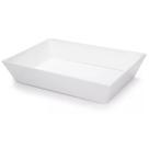 Travessa Retangular 2,2l Branca Servir a Mesa Salada Sobremesa Risoto Petisco Coza Travessa Retangular 2,2l Branca Servir a Mesa Salada Sobremesa Risoto Petisco Coza