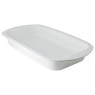 Travessa Retangular Branca em Polipropileno 33x18cm Vemplast