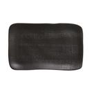 Travessa Retângular Em Cerâmica Juta Preto Matte 27x16cm Porto Brasil Travessa Retângular Em Cerâmica Juta Preto Matte 27x16cm Porto Brasil
