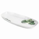 Travessa Retangular Melamina Decorada Folhas 33cm - FRG2323 Frigopro Travessa Retangular Melamina Decorada Folhas 33cm - FRG2323 Frigopro