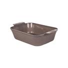 Travessa Retangular P 2,5 Litros Cinza Marmorizada Gourmet Plasutil