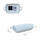 Travessa Retangular Pizol Ceramica C/ Alca 19,3x35,5cm Wellmix Travessa Retangular Pizol Ceramica C/ Alca 19,3x35,5cm Wellmix