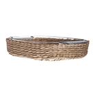 Travessa retangular Vimini Vidro borossilicato Rattan G -Dynasty Travessa retangular Vimini Vidro borossilicato Rattan G -Dynasty