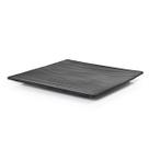 Travessa Sushi Sashimi 25cm Preto 100% Melamina Gourmet Mix