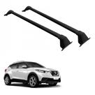 Travessa Teto Kicks 2019 2020 2021 Aluminio Preto Original Travessa Teto Kicks 2019 2020 2021 Aluminio Preto Original