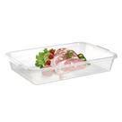 Travessa Transparente Bandeja Organizadora Multiuso 44cmx27cm