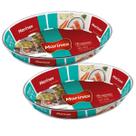 Travessa Vidro Marinex Assados e sobremesas 1,6L Nadir 2Un