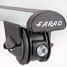 Travessas Farad Rack Teto Bagageiro Fixação SM02 Capacidade 100kg Antifurto