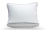Travesseiro 70cm x 50cm Neo Prime Luxor Fibra Ecopluma 233 Fios Algodão 1200g 01 Peça Branco