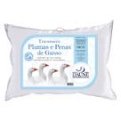 Travesseiro 70x50cm C/70% Plumas e 30% Penas de Ganso Daune