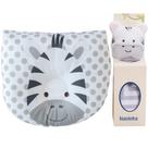 Travesseiro Anatômico + Naninha para Bebê Zebrinha