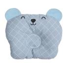 Travesseiro Anatômico Papi Friends 23Cm X 18Cm Contem 01 Un- azul