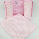 Travesseiro Anti-refluxo De Carrinho+rolinho Segura Bebe Rosa - Nara Baby
