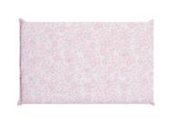 Travesseiro Bebê Espuma Com Furos Floral Rosa Papi