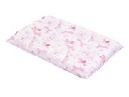 Travesseiro Bebe Menina Espuma Antissufocante Rosa Girafa