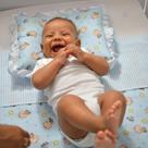Travesseiro com Babado para Bebê Turma da Mônica Baby